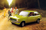 <p>Ever since the original Ford Fiesta arrived in 1976, it has topped the UK sales charts pretty much continuously. The first Fiesta represented the <strong>biggest-ever product investment</strong> by any car maker and it was Ford's first ever <strong>front-wheel drive car</strong> as well as the first with a transversely mounted engine for better packaging.</p><p>More than <strong>16 million</strong> Fiestas have been sold globally across eight generations, buyers hooked on the supermini's blend of space, affordability and usually brilliant dynamics, as well as a wide model range that ensures there's something for everyone, whether the focus is on ultimate economy or blistering performance from the current <strong>197bhp</strong> ST version.</p><p><strong>Honourable mentions for 1976: </strong>Aston Martin Lagonda, Honda Accord, Lotus Esprit, Mercedes-Benz W123, Porsche 924, Rover SD1</p>