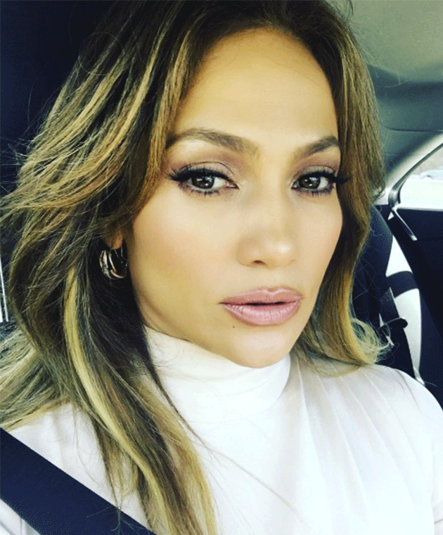 Jennifer Lopez's skin looking plump and glowy. Photo: Instagram