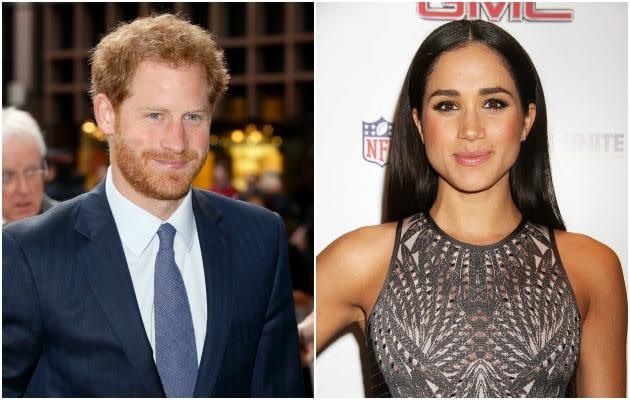 Harry refused to let a few thousand km stand between him and Meghan. Photo: Getty