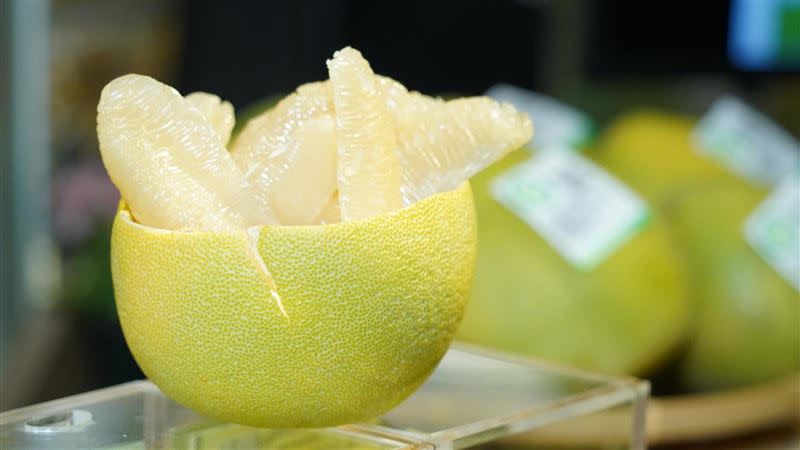 柚子富含高纖維，可以幫助排便。（圖／農委會提供）