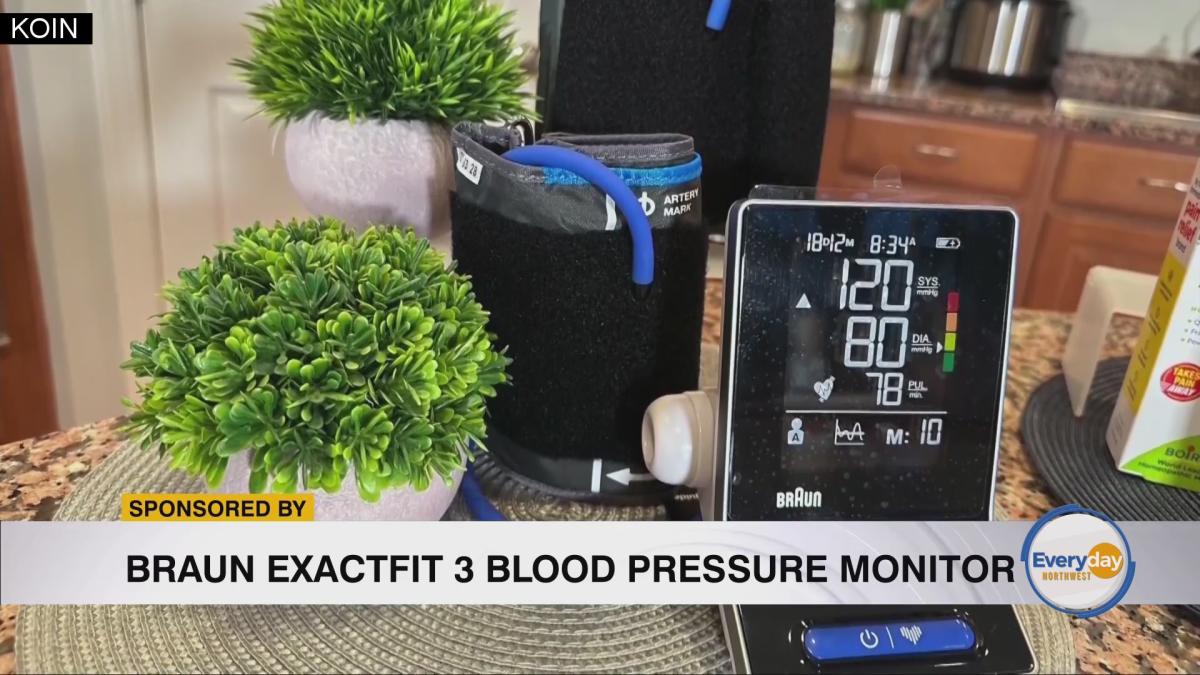 Braun Blood Pressure Monitor ExactFit 3