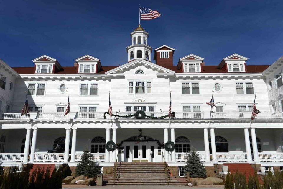 <p>Helen H. Richardson/The Denver Post via Getty</p> The Stanley Hotel in Colorado, pictured in 2016