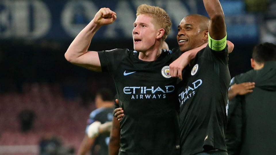 Manchester City star Kevin De Bruyne, 26, is loving life under manager Pep Guardiola.