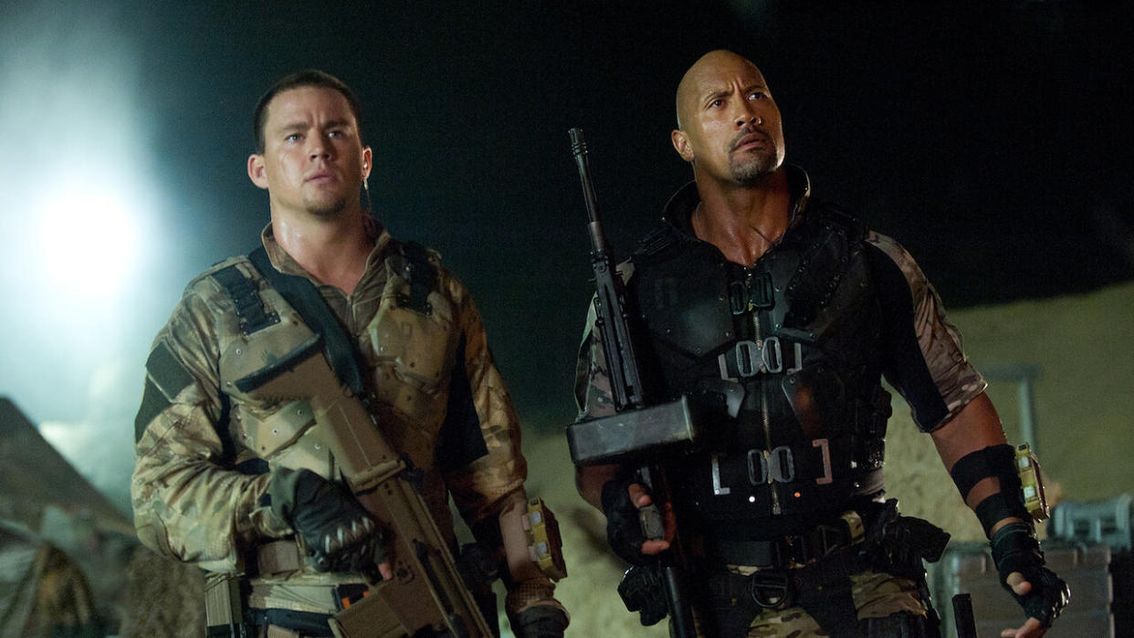  Channing Tatum and Dwayne Johnson in G.I. Joe: Retaliation 