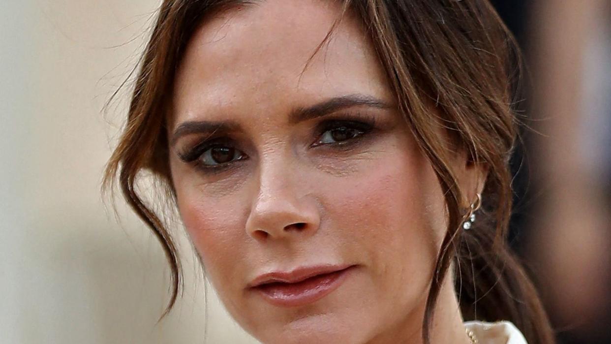 Victoria Beckham attends the official opening ceremony for the National Museum of Qatar, in the capital Doha on March 27, 2019.