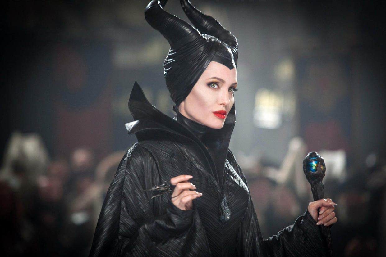 Angelina Jolie is Maleficent, 2014.  (Alamy )