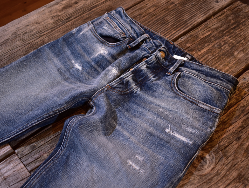 A pair of jeans crafted from PG Denim’s “Green Denim” range. - Credit: Courtesy of PG Denim