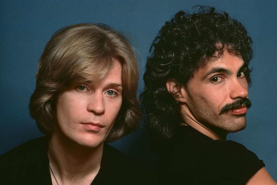 <p> Lynn Goldsmith/Corbis/Getty Images</p> Daryl Hall and John Oates ca. 1980