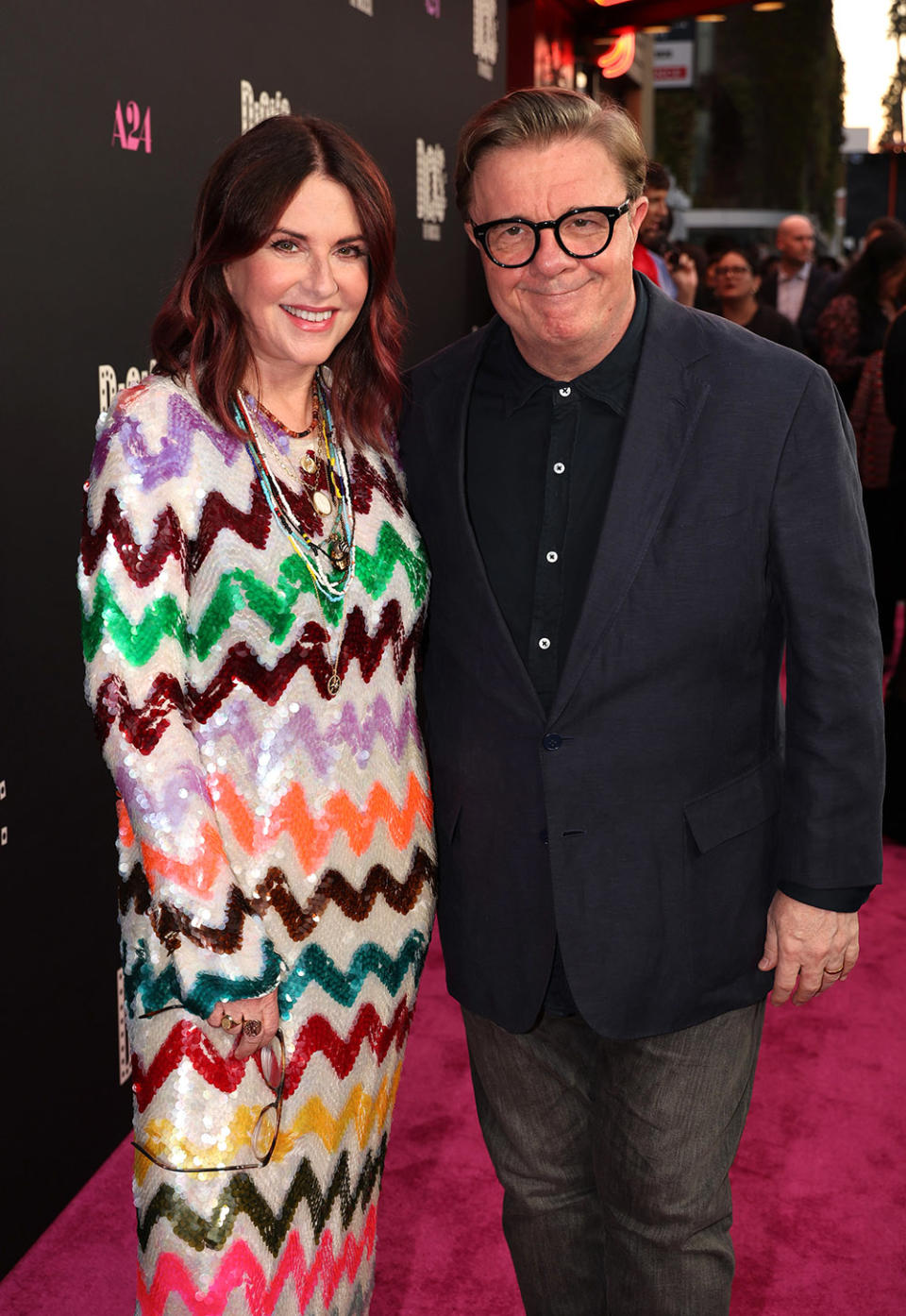 Megan Mullally, Nathan Lane