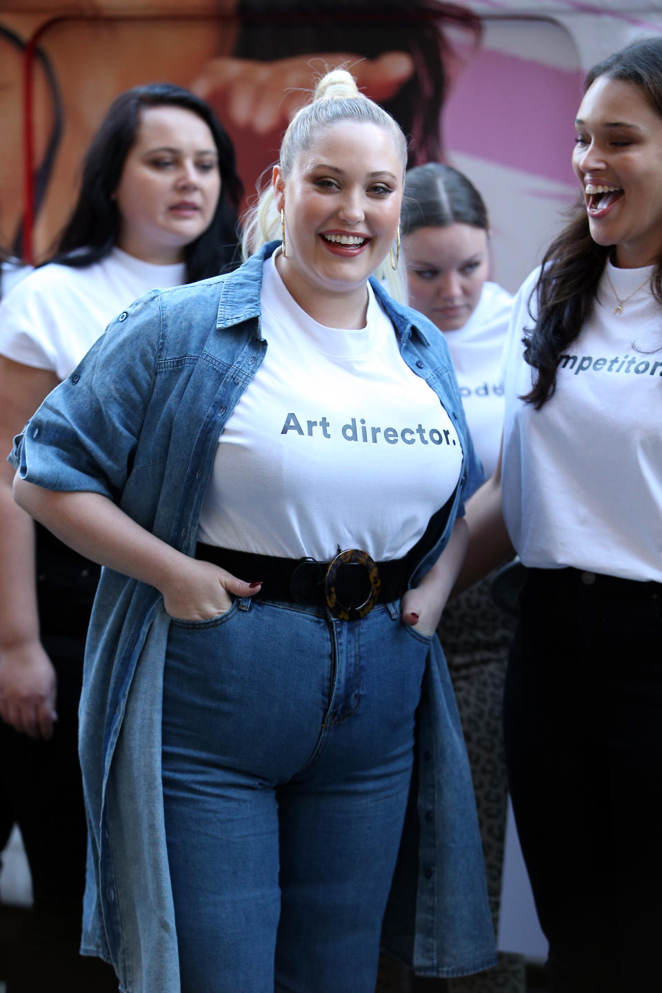 Hayley Hasselhoff wendet sich als Plus-Size-Model nicht zum ersten Mal öffentlich an die Modewelt. (Bild: Getty Images)