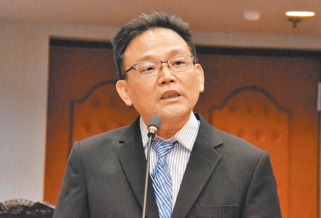台東縣議員周達三宣布投入國民黨台東市長初選。（莊哲權攝）