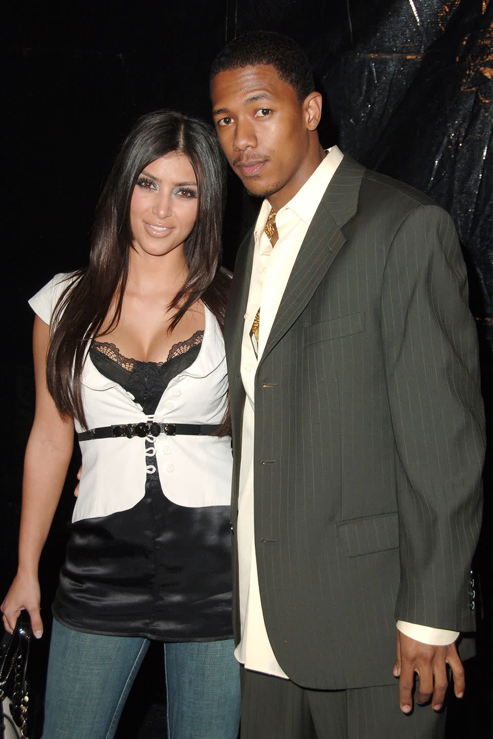 Kim Kardashian and Nick Cannon