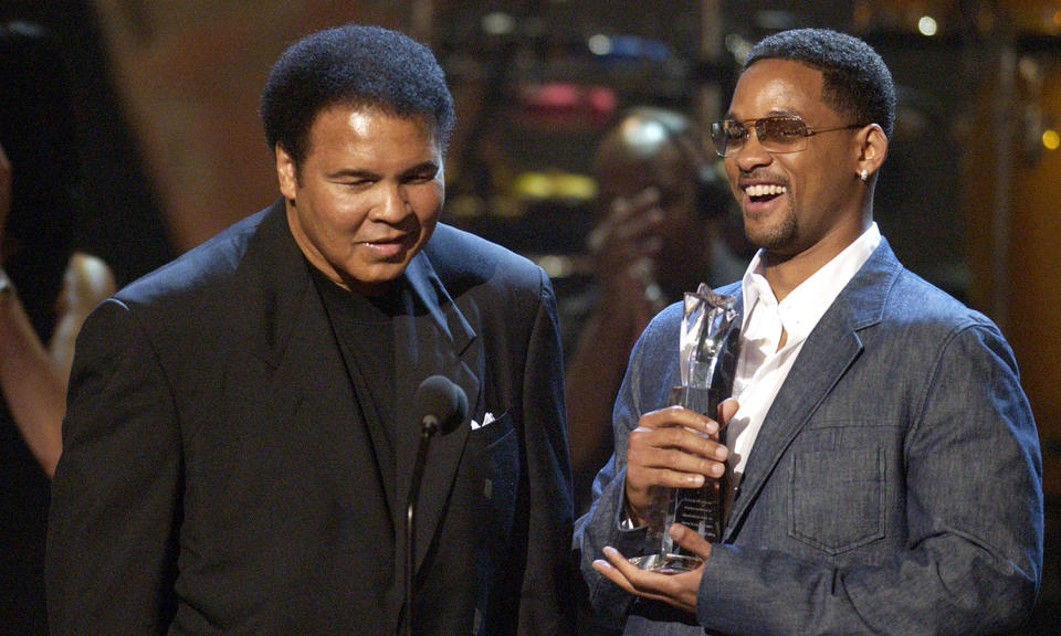 Muhammad Ali and Will Smith