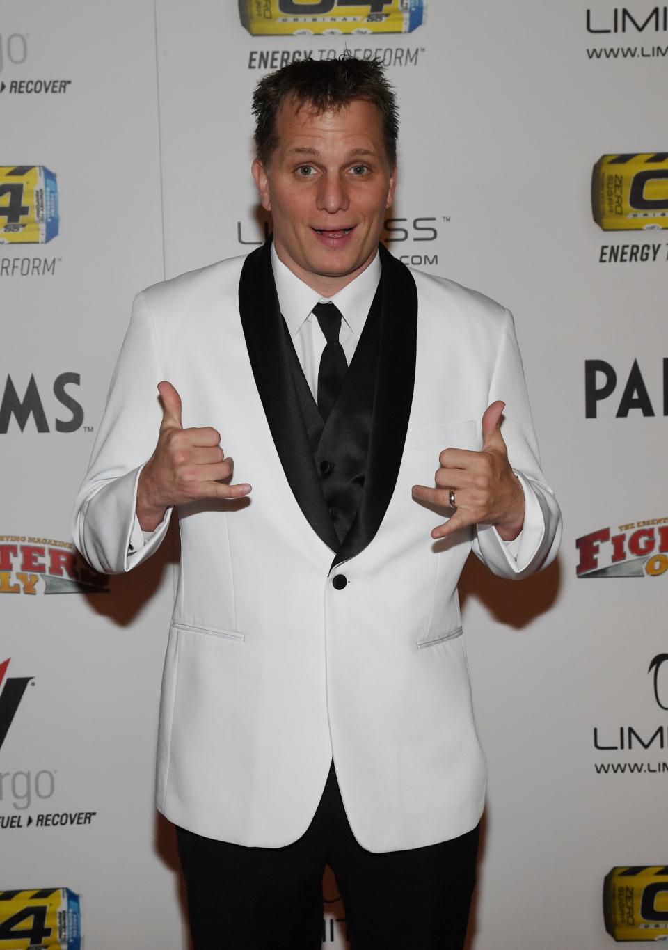 Actor/comedian Adam Hunter attends the 11th annual Fighters Only World MMA Awards at Palms Casino Resort on July 3, 2019, in Las Vegas. Hunter performs standup May 3-5 at Off The Hook Comedy Club in Naples, Florida. (Photo by Ethan Miller/Getty Images)