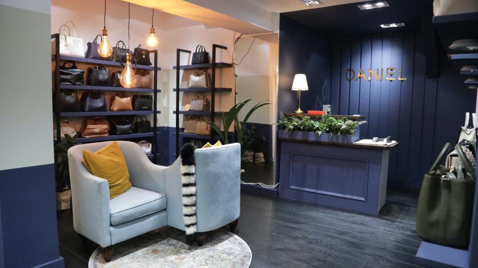 interior design masters series 4, ry's shoe shop makeover