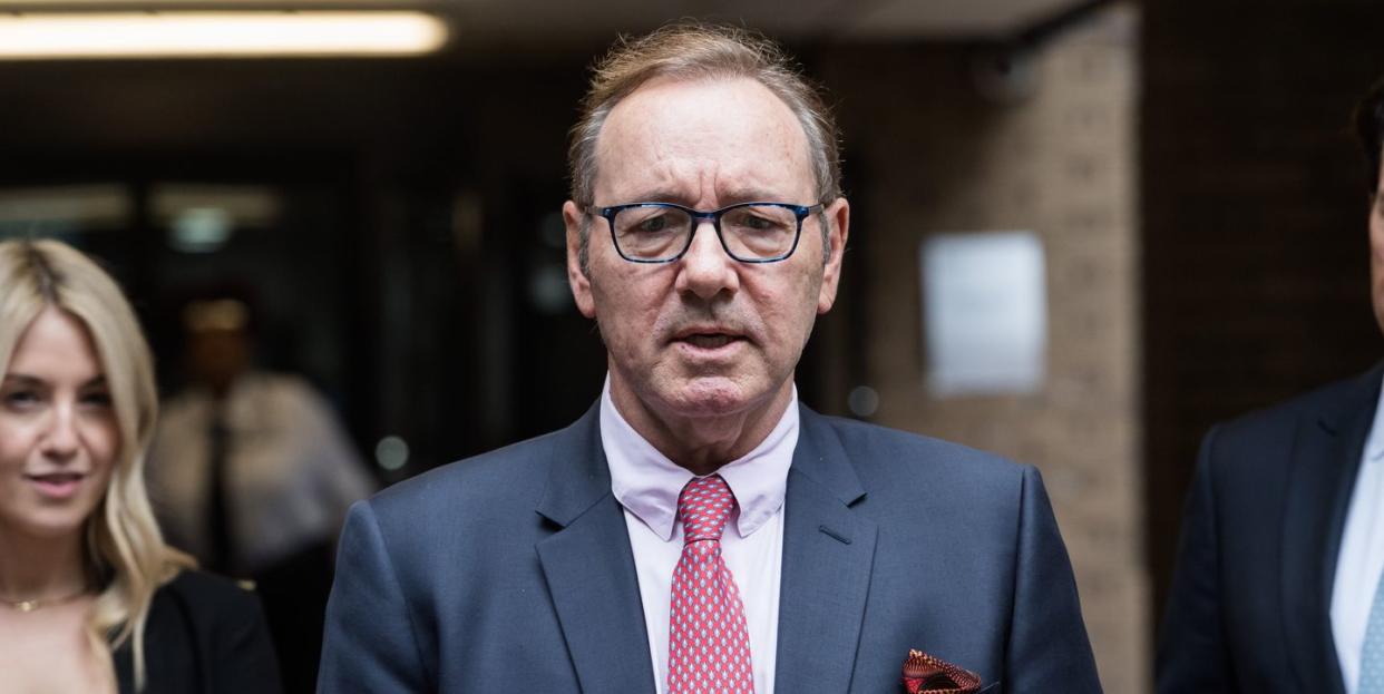 kevin spacey appears at southwark crown court