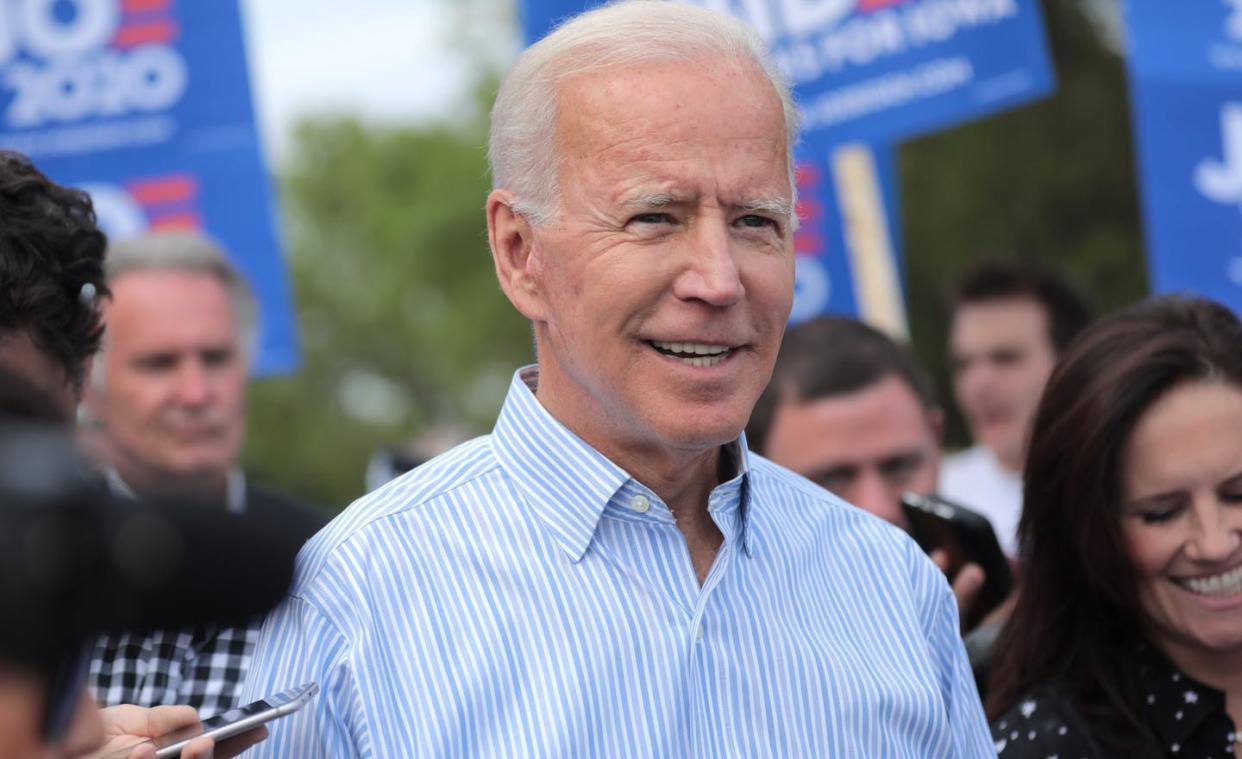 <span class="caption">Joe Biden faces a disinformation campaign promulgating the false notion that he is in cognitive decline.</span> <span class="attribution"><a class="link " href="https://www.flickr.com/photos/gageskidmore/48554137807/" rel="nofollow noopener" target="_blank" data-ylk="slk:Gage Skidmore/Flickr;elm:context_link;itc:0;sec:content-canvas">Gage Skidmore/Flickr</a>, <a class="link " href="http://creativecommons.org/licenses/by-sa/4.0/" rel="nofollow noopener" target="_blank" data-ylk="slk:CC BY-SA;elm:context_link;itc:0;sec:content-canvas">CC BY-SA</a></span>