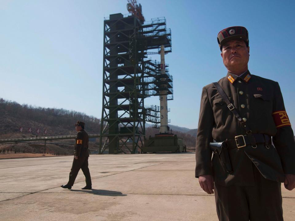 North Korea Rocket Launch Unha-3