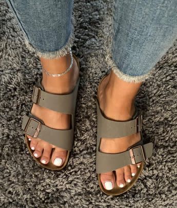 The classic Birkenstock Arizona sandals