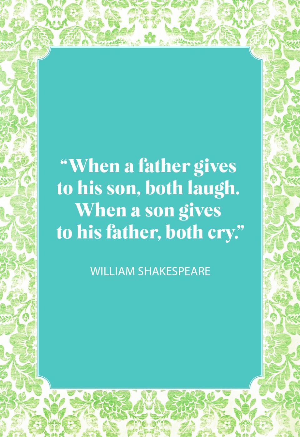 best father son quotes