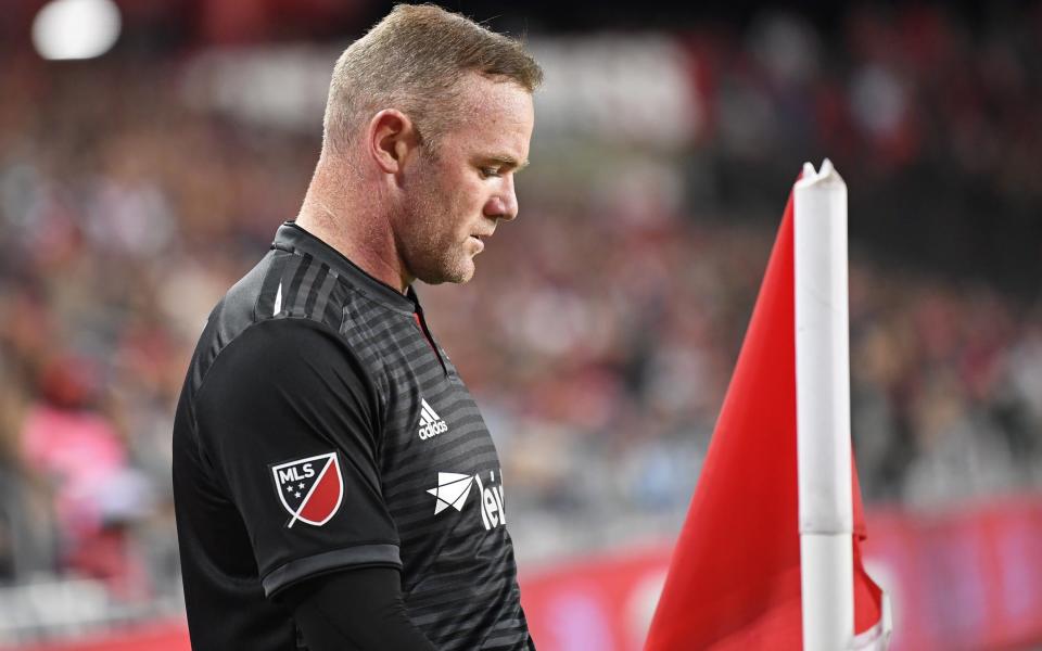 Wayne Rooney is powerless to prevent DC United from crashing out of the MLS play-offs - USA TODAY Sports