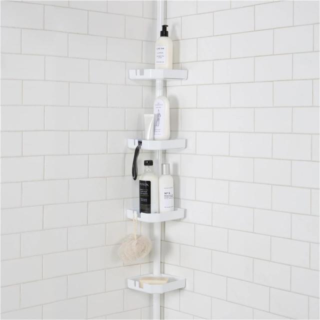 Crew & Axel Bamboo Hanging Shower Caddy Rustproof Made from