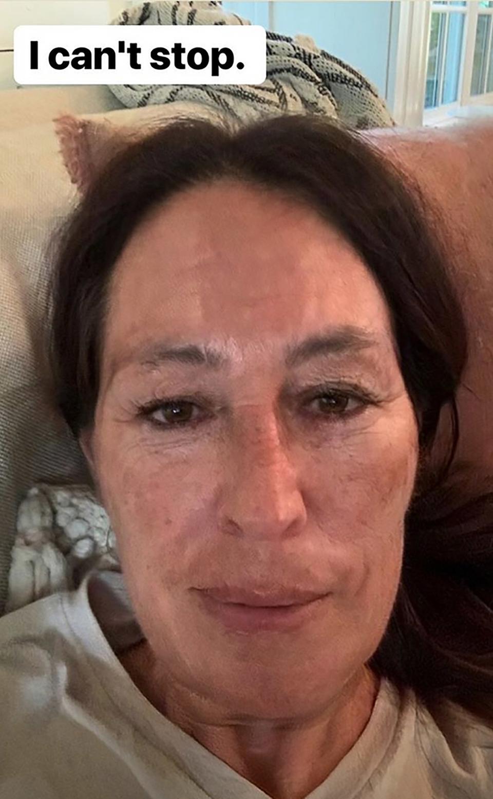 Joanna Gaines gave herself the FaceApp treatment before getting carried away and trying it out on other members of her family.