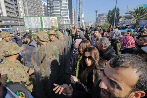 Although protests have declined in size, demonstrations have been ongoing since October, not just in Beirut but also here in Lebanon's second city Tripoli