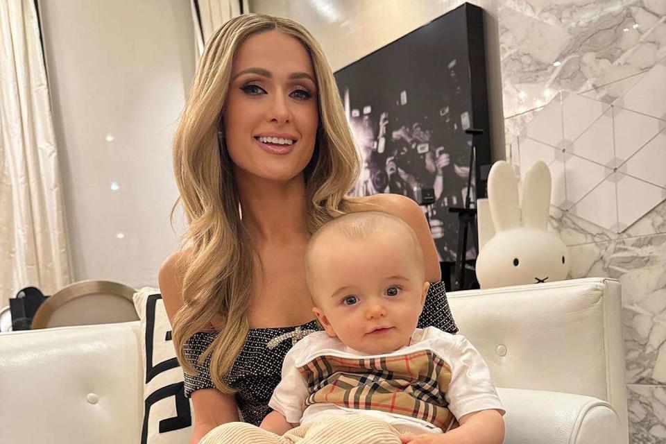 <p>Paris Hilton/Instagram</p> Paris Hilton and her son Phoenix 