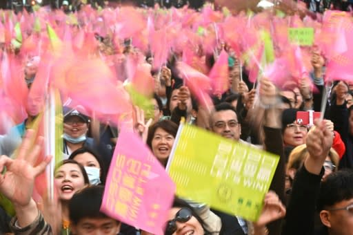 Early tallies show Taiwanese President Tsai Ing-wen on course to secure a second term