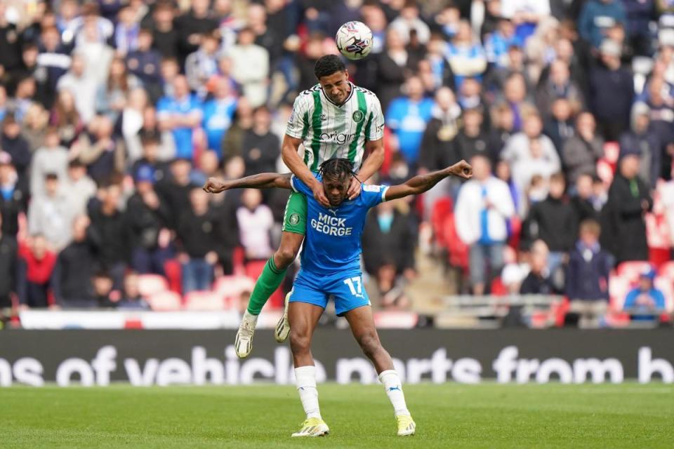 Chris Forino played 90 times for the Chairboys between 2021 and 2024, scoring eight times <i>(Image: PA)</i>