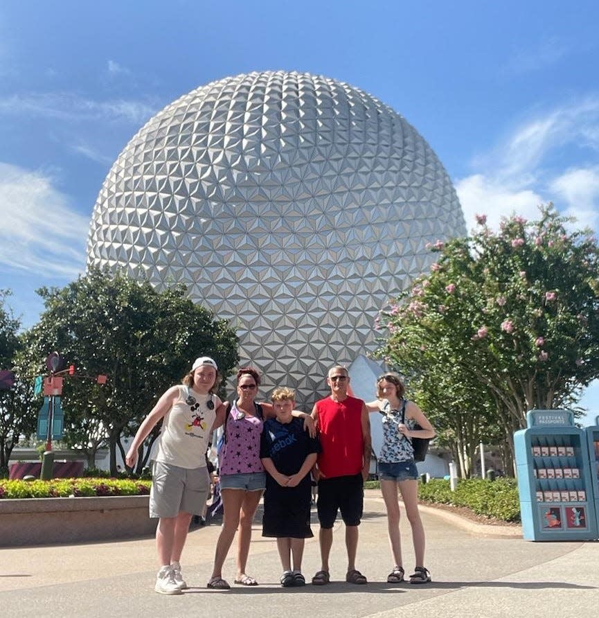 Avery Hussey and family