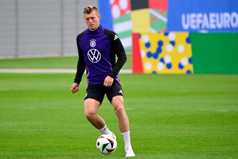 El alemán Toni Kroos se prepara para afrontar sus últimos partidos como profesional