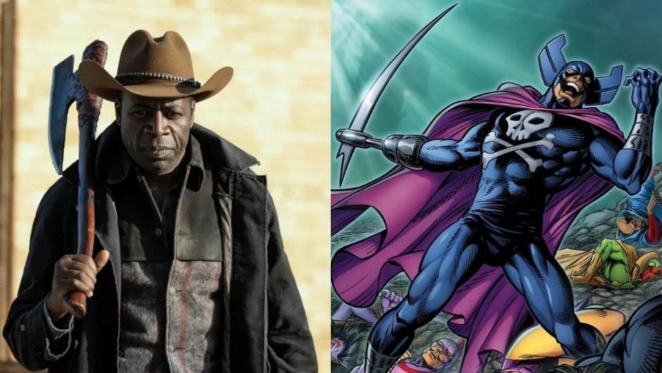 Demetrius Grosse joins the Wonder Man series as the Grim Reaper