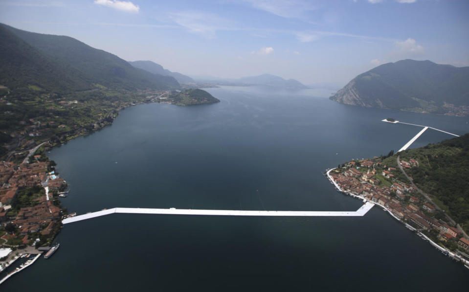 Italy Christo Floating Piers