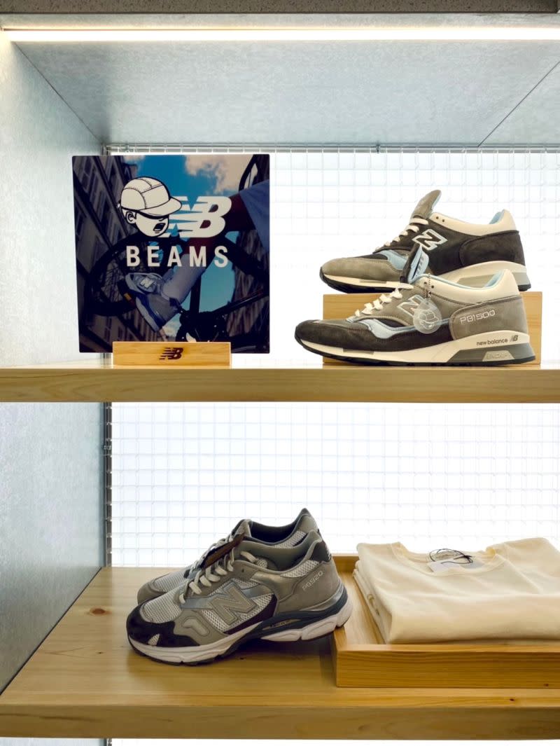 ▲New Balance x Paperboy Paris x BEAMS首次三方聯乘新作，將於8/27週六發售。（圖／記者蕭涵云攝）