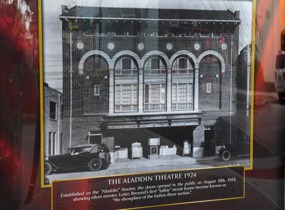 Cocoa Village Playhouse, which opened as the Aladdin Theater in 1924, was added to the National Register of Historic Places in 1991.