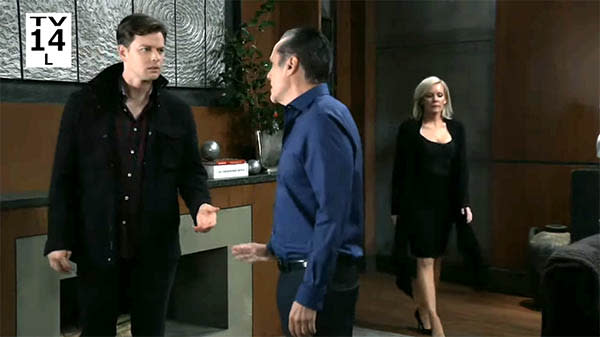 Michael tried to convince Sonny that Jason didn’t shoot Dante. Sonny didn’t believe him. Ava tried to play peacemaker between the two.