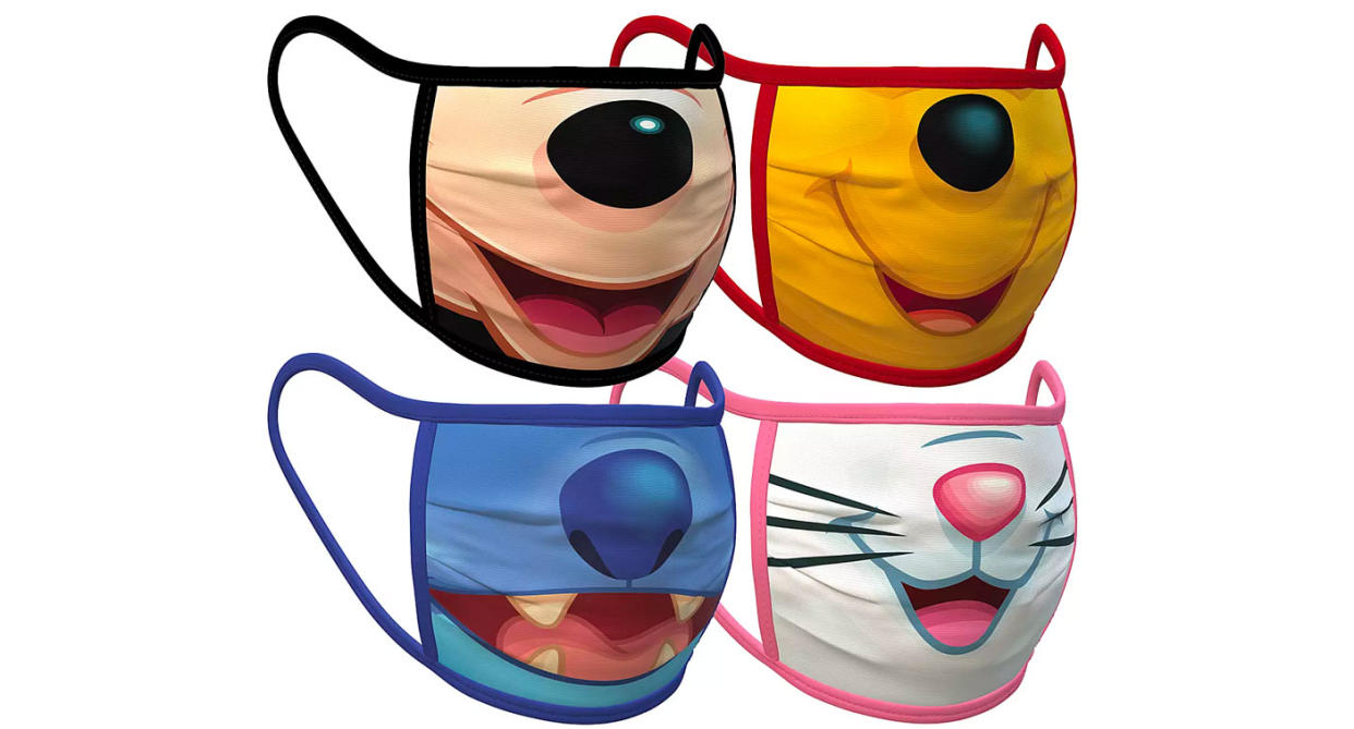 The face coverings are only available in North America so far. (ShopDisney)