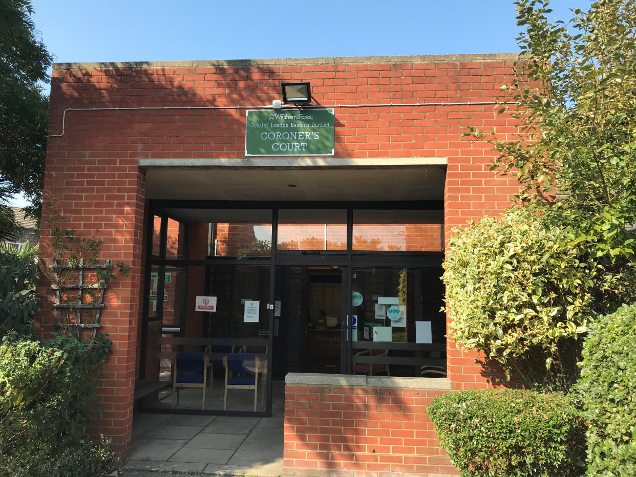 General view of Walthamstow Coroner's Court 