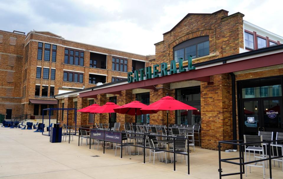 Factory 52 in Norwood includes apartments, shopping, restaurants, live music, pickleball courts and even a dog park.