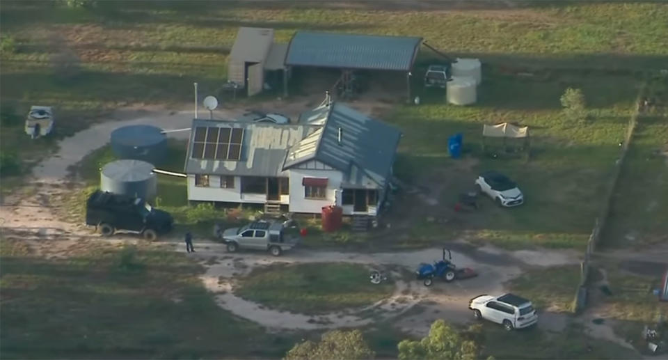 The Wieambilla property where two Queensland Police officers were killed.