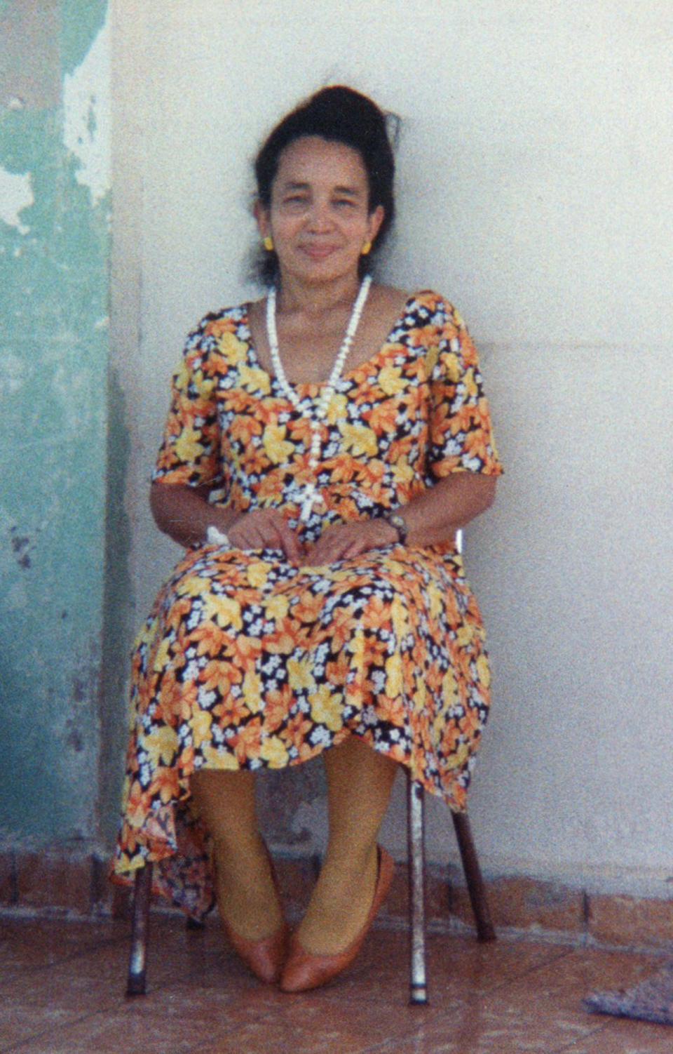 This undated family photo shows Carmen Tanco during a visit to Puerto Rico. Tanco, 67, a dental hygienist, was killed Wednesday, March 12, 2014 in gas leak-triggered explosion that reduced two buildings in the East Harlem neighborhood of New York to a pile of smashed bricks, splinters and mangled metal. Rescuers pulled four additional bodies from the rubble Thursday, raising the death toll to at least seven. (AP Photo/Photo provided by family of Carmen Tanco)