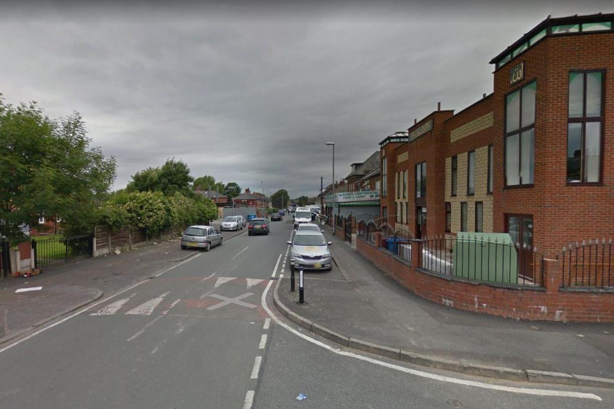 Attack took place near the mosque on Beresford Road: Google Maps