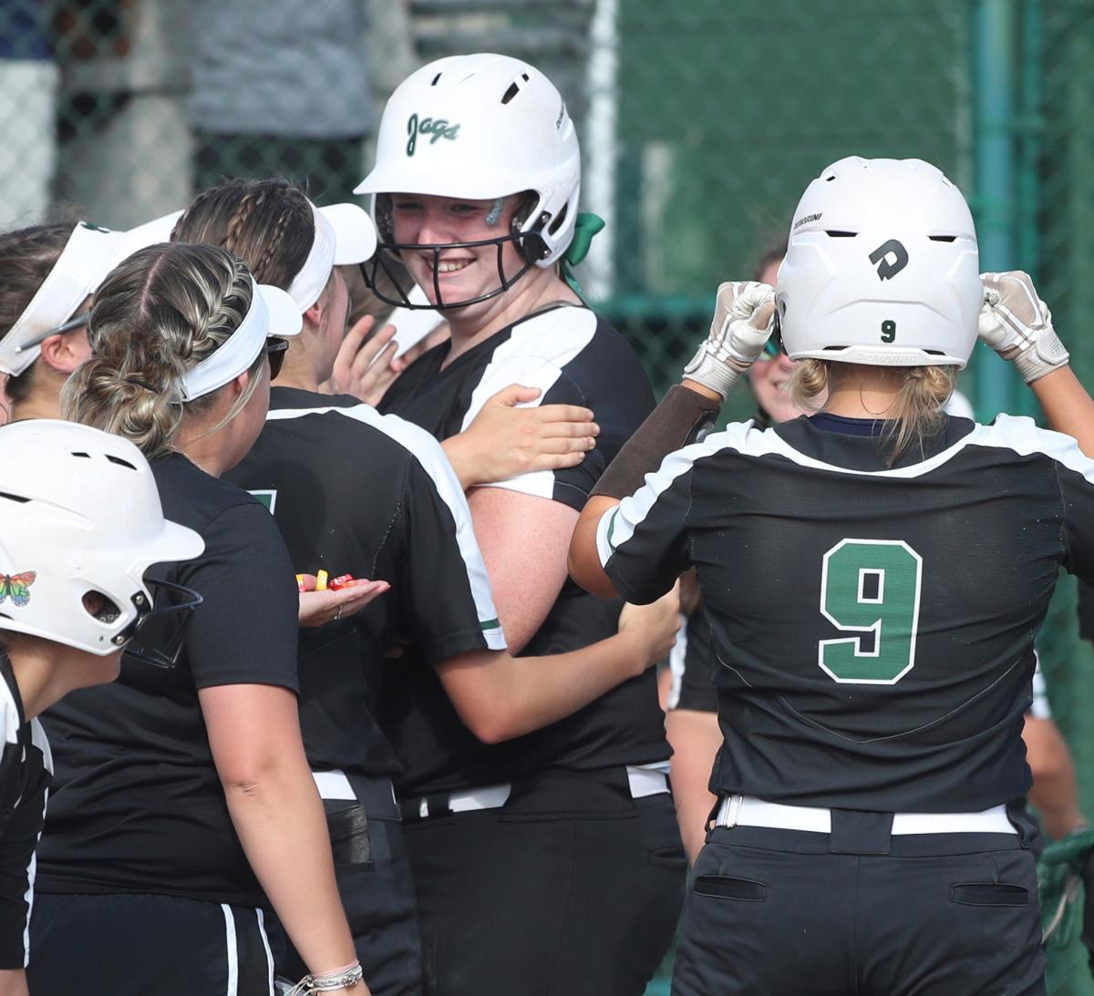 MHSAA softball quarterfinals Allen Park softball rallies past