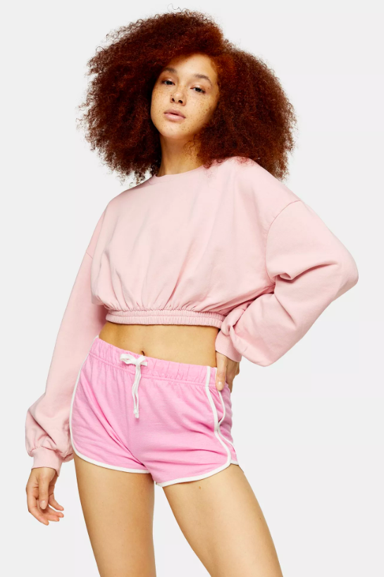 Topshop student discount - Sporty Neppy Runner Shorts