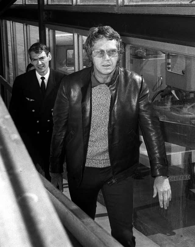 Steve McQueen –  Heathrow Airport – London – 1970