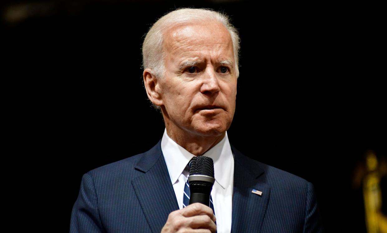 Former Vice President Joe Biden was chairman of the Senate Judiciary Committee when Clarence Thomas' nomination for the Supreme Court was being considered in 1991. (Photo: Bastiaan Slabbers/NurPhoto via Getty Images)