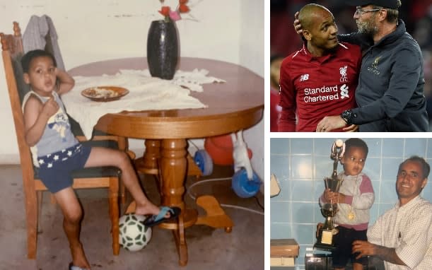 Fabinho is now a Liverpool superstar but, as a child, issues of poor concentration held him back