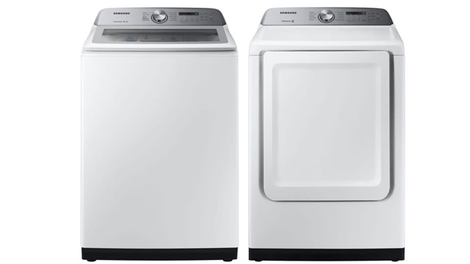 Samsung High-Efficiency Front Load Washer & Electric Steam Dryer - Best Buy Canada, $1,700